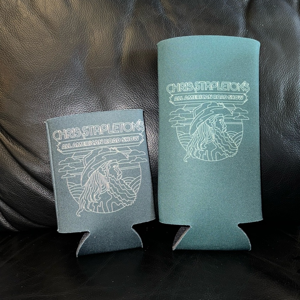 Chris Stapleton’s All American Road Show Koozies/Can Coolers (2x)
